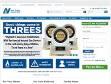 Tablet Screenshot of njng.com